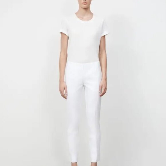 Lafayette 148 New York Pants - Lafayette 148 New York white slim fit pant sz S